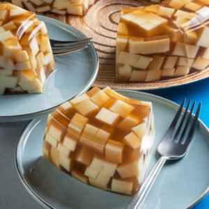 Gelatina de Vainilla con Jerez Chica