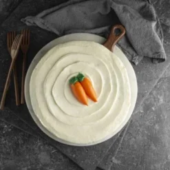 Alternative view of Pastel de Zanahoria