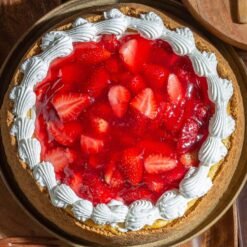 Queso con Fresa — Vivián Alta Repostería