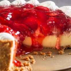 Queso con Fresa — Vivián Alta Repostería