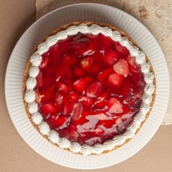 Queso con Fresa — Vivián Alta Repostería