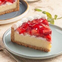 Queso con Fresa — Vivián Alta Repostería