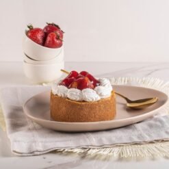 Queso con Fresa — Vivián Alta Repostería