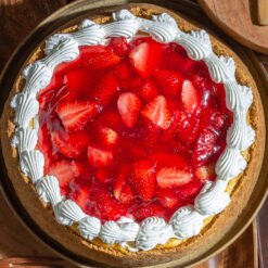 Alternative view of Queso con Fresa