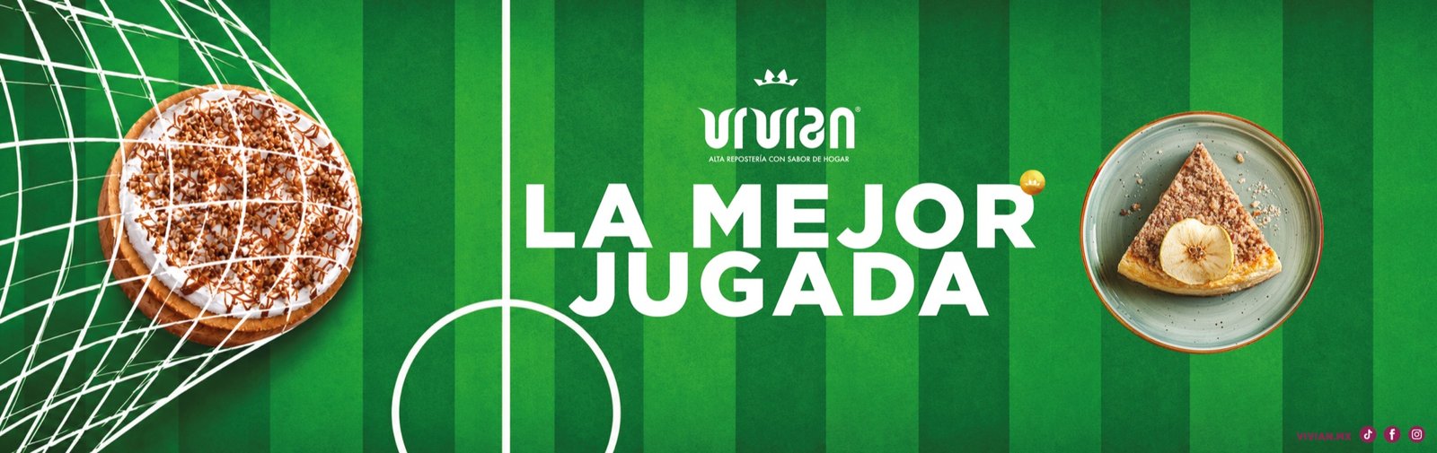 La mejor jugada, tartas — Vivián Alta Repostería