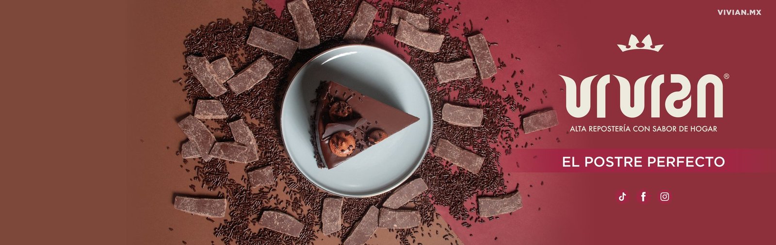 El postre perfecto, pastel de chocolate — Vivián Alta Repostería